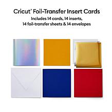 Cricut Foil Transfer Insert Cards S40 - Royal Flush Sampler