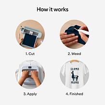 Cricut Iron-On 5 ft, Black