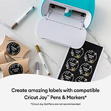 Cricut Joy Smart Label Writable Vinyl Permanent - Black