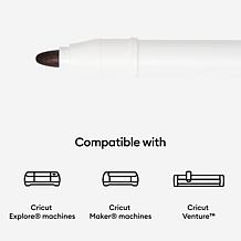 Cricut Permanent Markers 2.5 mm, Black, Green, Blue, Red (6 ct)