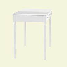 Crisp-White, 2-Drawer Writing Desk