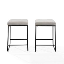 Crosley Beckett Counter Stool 2-Piece Set