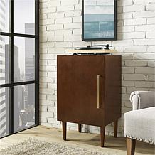 Crosley Furniture Everett Record Player Stand - Mahogany
