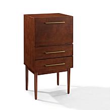 Crosley Furniture Everett Spirit Cabinet - Mahogany