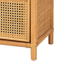 Curacao Rattan Bookcase 23.2" W x 13.8" D x 67.7" H