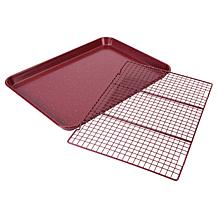 Curtis Stone Half Sheet Pan with Cooling Rack