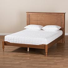 Danielle King Size Platform Storage Bed with Built-In Shelves