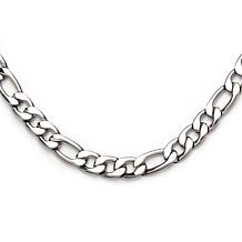 Dante Men's Stainless Steel 8mm Figaro Chain