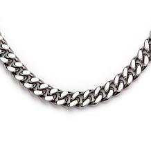 Dante Men's Stainless Steel 8mm Miami Cuban Chain