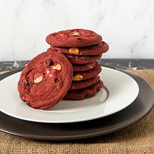 David's Cookies 118-Piece Red Velvet Cookie Dough Combo 12/15