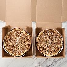 David's Cookies (2)4lb Cheesecakes - Chocolate Pecan Future Ship 12/1