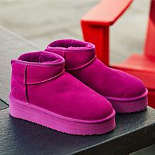Dearfoams Fireside Women's Australian Shearling Bootie - Kingston