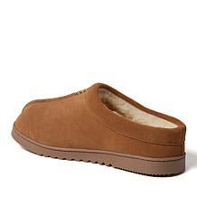 Dearfoams Men's Genuine Suede Indoor Outdoor Clog Slipper - Dean