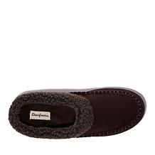 Dearfoams Men's Indoor/Outdoor Microsuede Moc Toe Slippers - Marshall