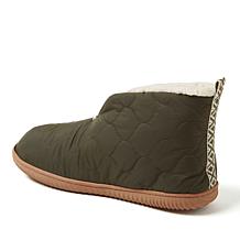 Dearfoams Men's Indoor/Outdoor Warm Up Boot Slipper