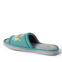 Dearfoams Men's Lennox Sweatshirt Camp Slide Slipper