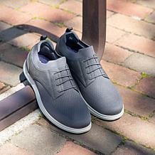Dearfoams Men's Lightweight Slip-On Stretch Sport Knit Oxford