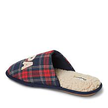 Dearfoams Men's Papa Bear Scuff Slipper