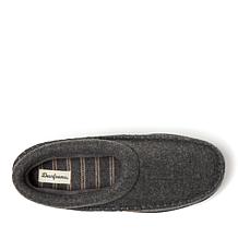 Dearfoams Men's Thompson Wool Blend Clog with Whipstitch