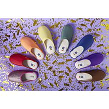Dearfoams Unisex Adult Celebrates Pride Washable Scuff Slipper