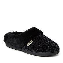 Dearfoams Women's Marled Cable Knit Chenille Clog - Wide