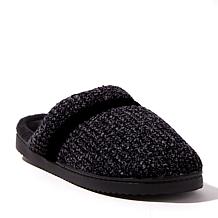 Dearfoams Women's Memory Foam Chenille Scuff Slippers - Serena
