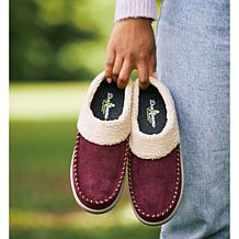 Dearfoams Women's Slip On Water Resistant Clog - Maple