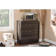 Decon Wood 3-Drawer Storage Chest