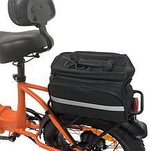 DeLorean 750W Low-Step Folding E-Bike w/Pedal Assist & Accessories