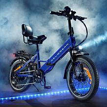 DeLorean Folding 500W E-Bike with Self-Repairing Tires and More