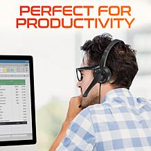 Delton 12Y Noise Isolating USB Computer Headset with Microphone