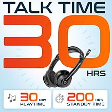 Delton 15W Wireless Fast-Charging Headset Stand and 30X Headset