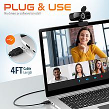 Delton 20X Pro Wireless Computer Headset and Webcam Bundle