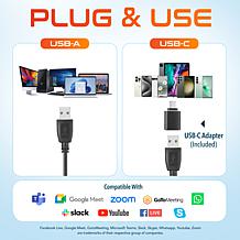 Delton 40Y Noise Canceling Mono Computer Headset with Microphone