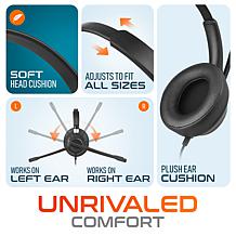 Delton 42Y Noise Canceling Binaural Computer Headset with Microphone