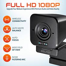 Delton C50 Wireless 1080p Webcam Computer Accessory for PC Laptop