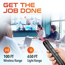 Delton LP99 Presentation Remote and Telescopic Stylus Laser Pointer