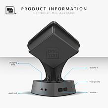 Delton Portable Wireless Stereo Speaker w/Built-In Microphone 2-pack