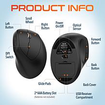 Delton S12 Pro Ergonomic Vertical Mouse