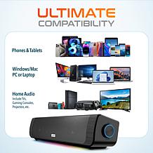 Delton SB200 Bluetooth Dual-Powered Hi-Fi Computer Soundbar