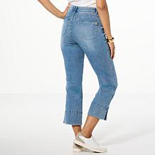 Democracy "Ab"solution® High-Rise Kick Flare Jean with Slits