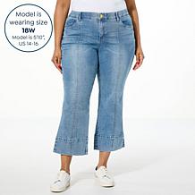 Democracy "Ab"solution® High-Rise Kick Flare Jean with Slits