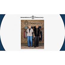 Democracy Drop Shoulder Plush Button Front Vest