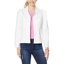 Democracy Seamed Denim Jacket