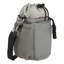 Denise Austin Drawstring Water Bottle Crossbody Bag