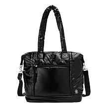 Denise Austin Puffer Day Tote with Cosmetic Bag