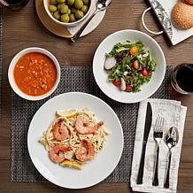 Denmark Super White 12-Piece Dinnerware Set - Service for 4