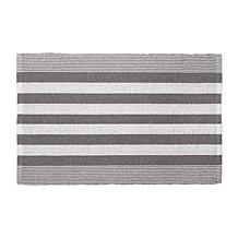 Design Imports 2' x 3' Reversible Cabana Stripe Recycled Yarn Rug