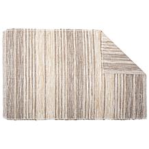 Design Imports 2' x 3' Reversible Variegated Recycled Yarn Rug