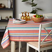 Design Imports 52" x 52" Verano Stripe Tablecloth